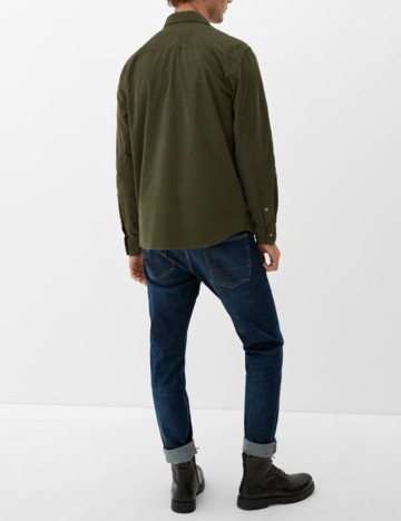 Camasa s.Oliver, verde, S