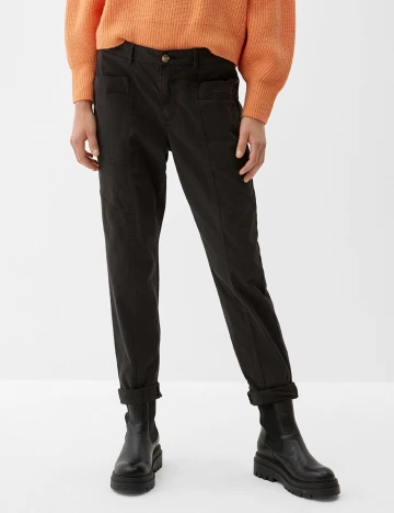Pantaloni s.Oliver, negru, W36/L30