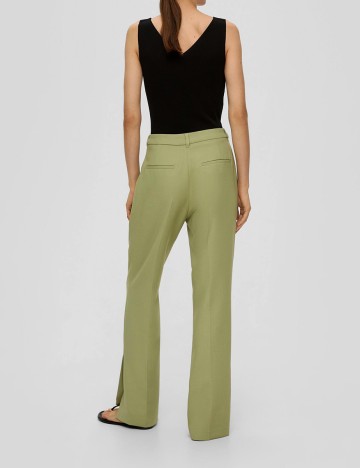 Pantaloni s.Oliver, verde, 36