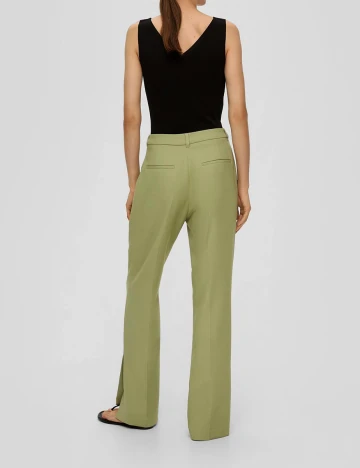 Pantaloni s.Oliver, verde, 36 Verde
