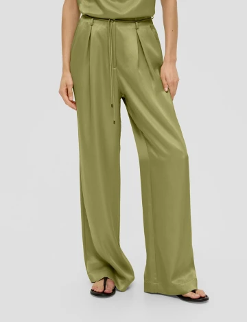 Pantaloni s.Oliver, verde, 36 Verde
