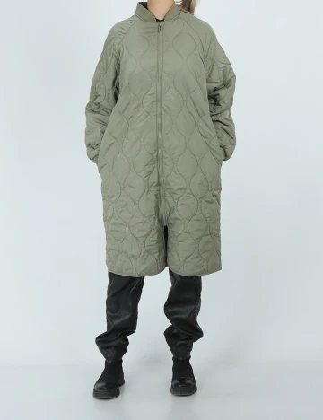 Geaca Reserved, verde, M