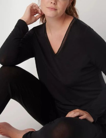 Bluza de pijama Triumph, negru