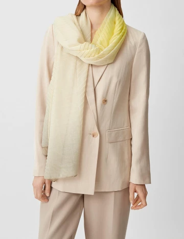 Esarfa Comma, crem, ONE SIZE