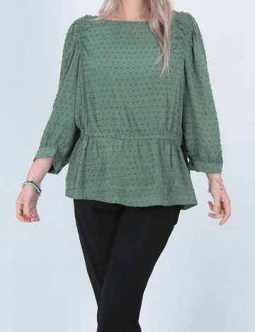 Bluza Q/S, verde, 44