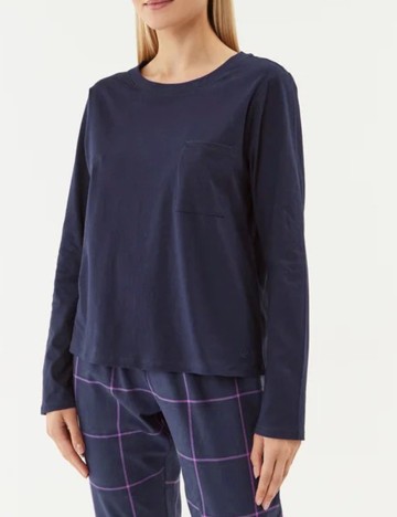 
						Bluza de pijama Triumph, bleumarin