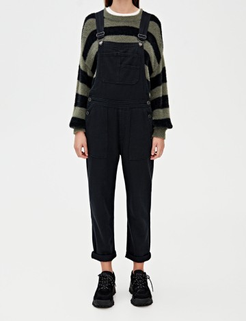 Salopeta Pull&Bear, negru, S