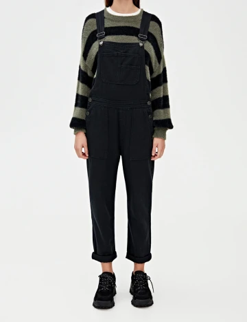 Salopeta Pull&Bear, negru, S