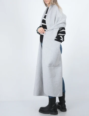 Fular s.Oliver, gri, ONE SIZE Gri