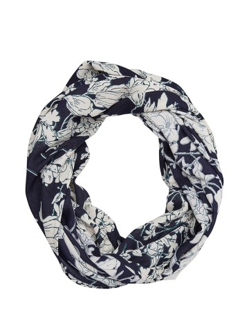 Esarfa circulara s.Oliver, bleumarin inchis, ONE SIZE