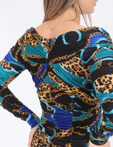 Rochie medie Marciano Guess, mix culori