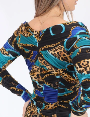 Rochie medie Marciano Guess, mix culori