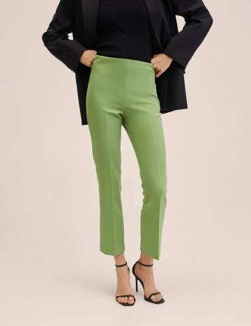 Pantaloni Mango, verde