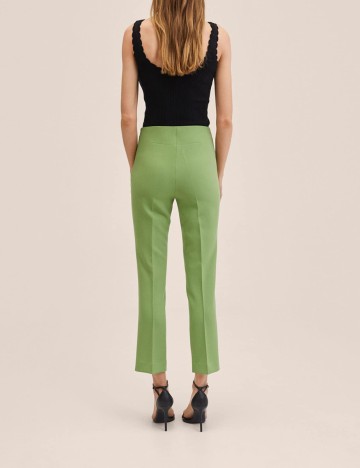 Pantaloni Mango, verde