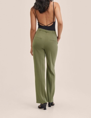 Pantaloni Mango, verde