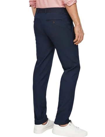 Pantaloni s.Oliver, bleumarin