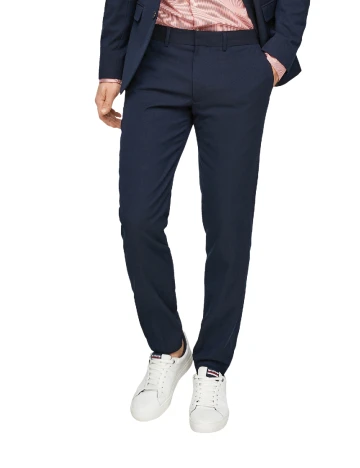 Pantaloni s.Oliver, bleumarin