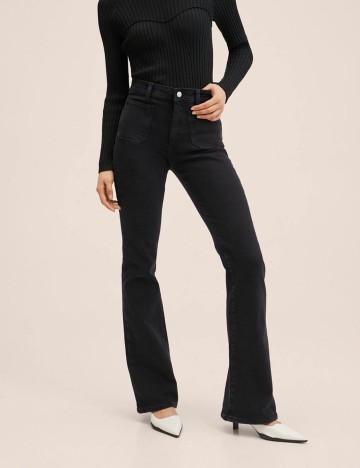 Blugi Mango, negru