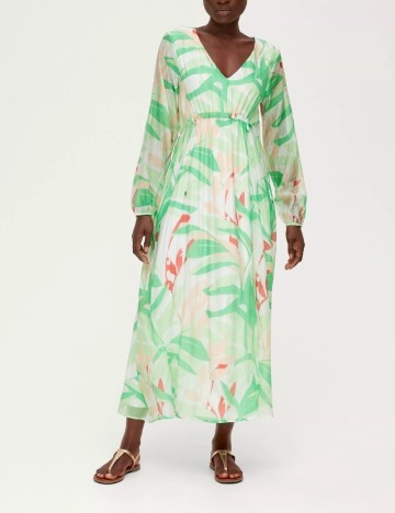 Rochie lunga s.Oliver, verde