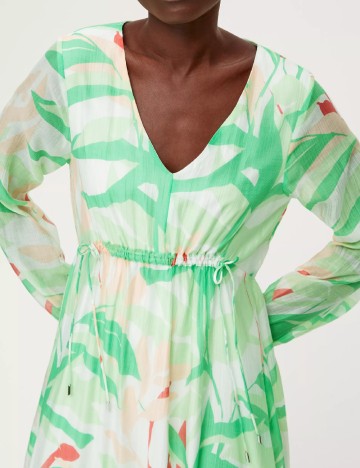 Rochie lunga s.Oliver, verde