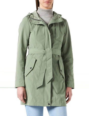 Trench s.Oliver, verde Verde