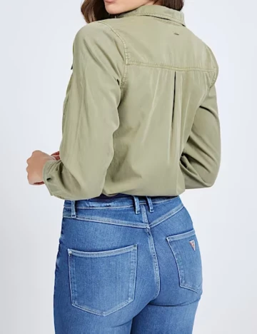 Camasa Guess, verde Verde