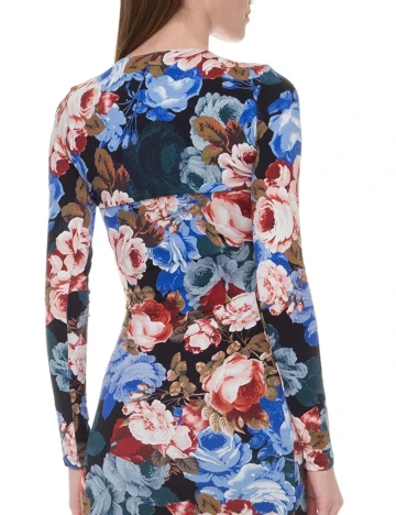 Top Guess, floral Floral print