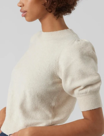 Bluza Vero Moda, crem Crem