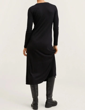 Rochie medie Mango, negru Negru