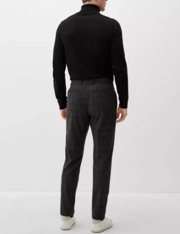 Pantaloni s.Oliver, gri inchis
