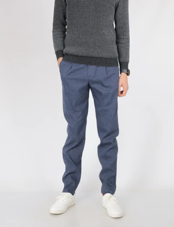 Pantaloni s.Oliver, bleumarin