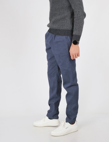 Pantaloni s.Oliver, bleumarin