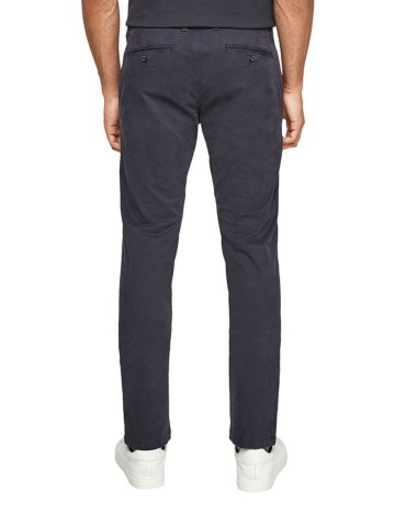 Pantaloni s.Oliver, bleumarin