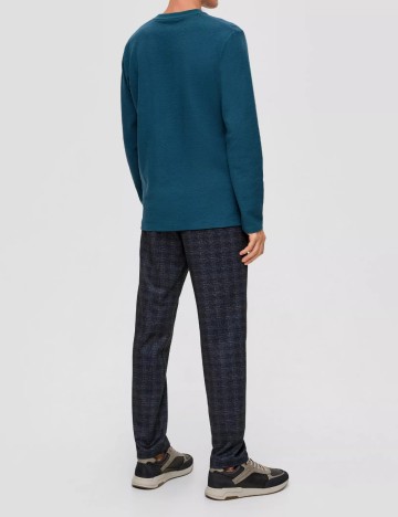 Pantaloni s.Oliver, bleumarin