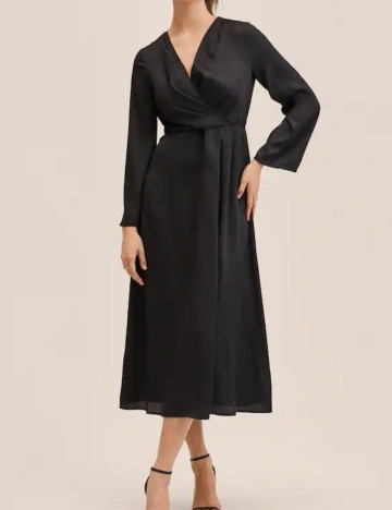 Rochie medie Mango, negru