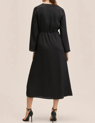 Rochie medie Mango, negru Negru