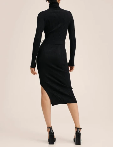 Rochie medie Mango, negru Negru