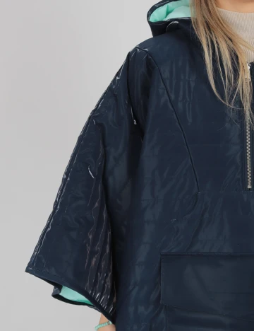 Poncho Something New, albastru