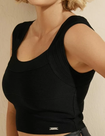 Top Marciano Guess, negru
