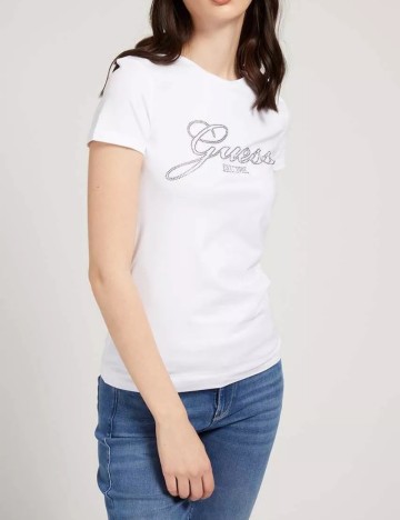 Tricou Guess, alb