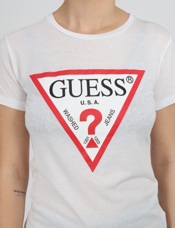 Tricou Guess, alb