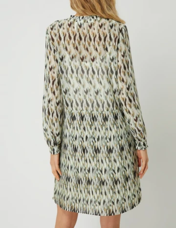 Rochie scurta s.Oliver, crem
