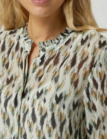 Rochie scurta s.Oliver, crem