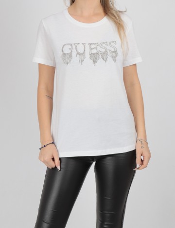 Tricou Guess, alb