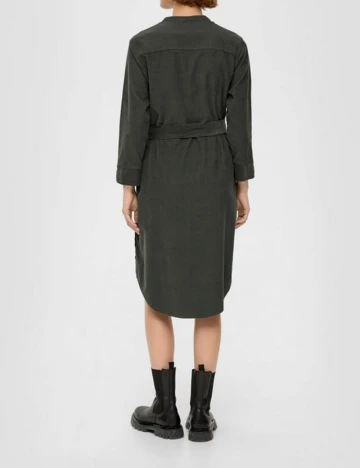 Rochie scurta s.Oliver, verde inchis Verde