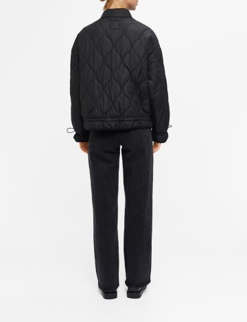 Geaca Oversize Object, negru