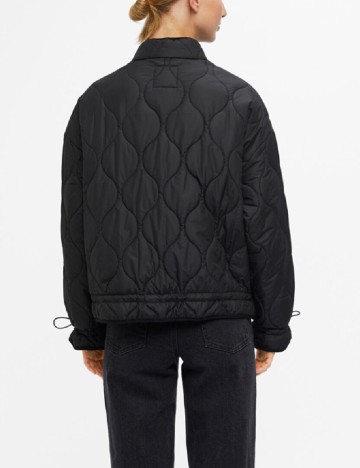 Geaca Oversize Object, negru