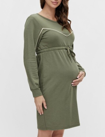 
						Rochie scurta Mamalicious, verde