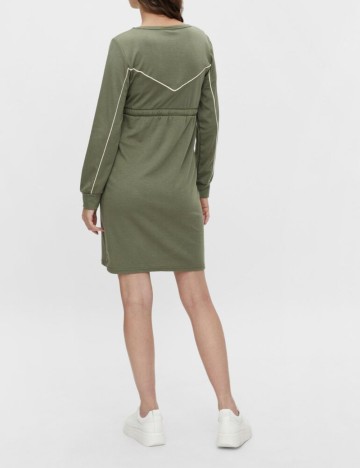 Rochie scurta Mamalicious, verde