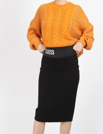 Fusta Guess, negru